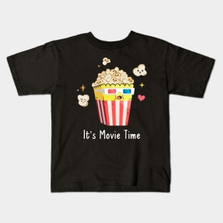 It's Movie Time Kids T-Shirt